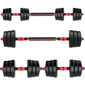 30kg Adjustable Dumbbell and Barbell Set